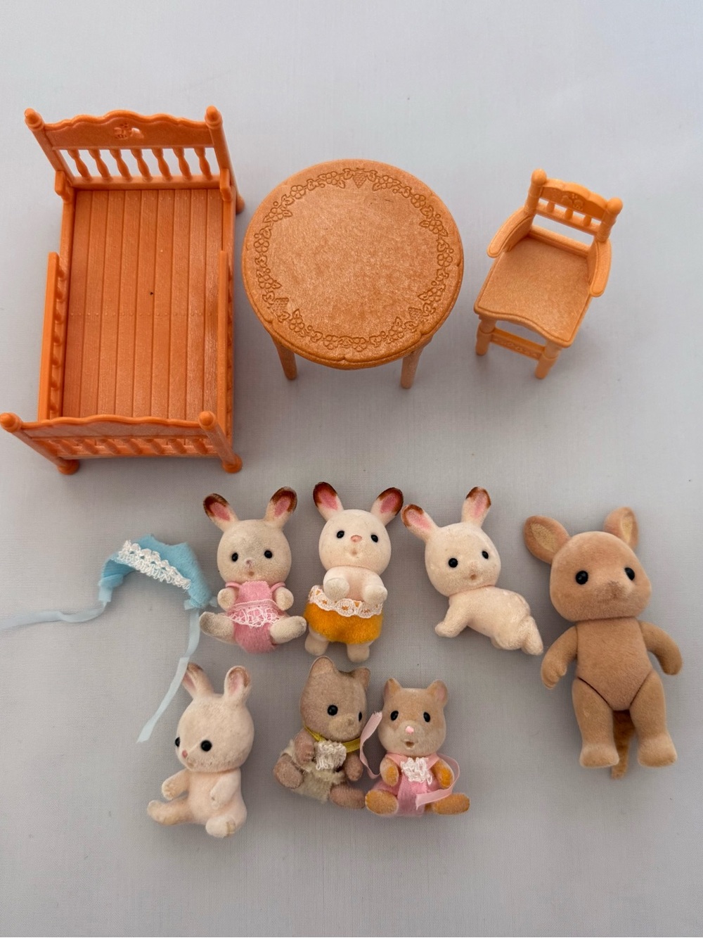 Sylvanian Families Calico Critters baby figures and accessories